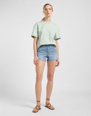 Pocket Tee in Soft Sage alternative view 2