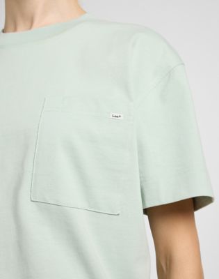 Pocket Tee in Soft Sage alternative view 4