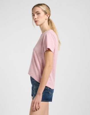 Perfect Tee in Soft Mauve alternative view 3
