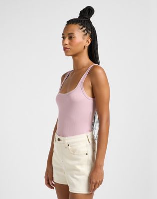 Square Tank in Soft Mauve alternative view 3