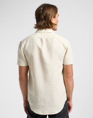 Short Sleeve Leesure Shirt in Pioneer Ecru alternative view