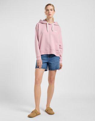 Essential Hoodie in Soft Mauve alternative view 2