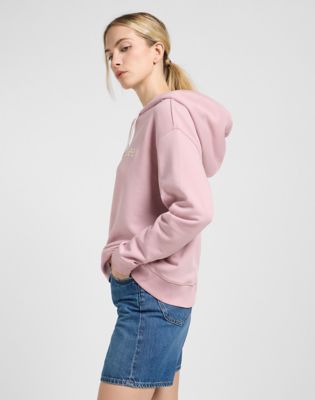 Essential Hoodie in Soft Mauve alternative view 3