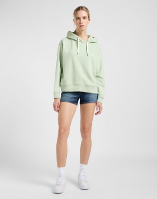 Essential Hoodie in Soft Sage alternative view 2