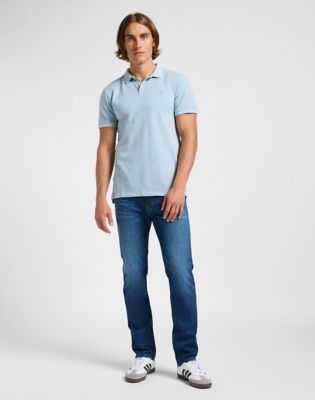 Garment Dye Polo in Concrete Gray alternative view 2