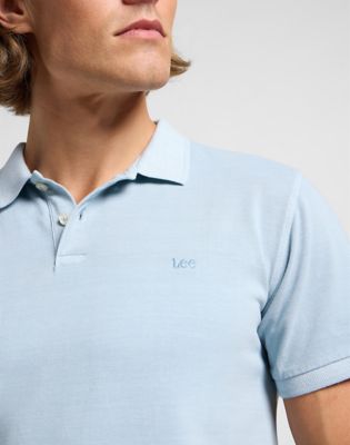 Garment Dye Polo in Concrete Gray alternative view 4