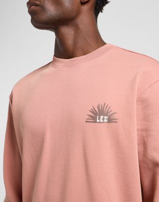 Regular Graphic Sweatshirt in Sepia alternative view 4