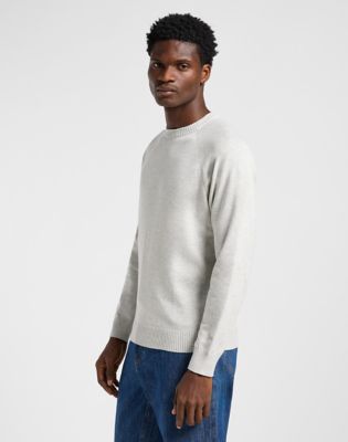 Clean Raglan Sweater in Sharp Grey Mele alternative view 3