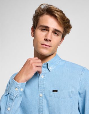 Button Down Shirt in Lakeside Wash alternative view 4