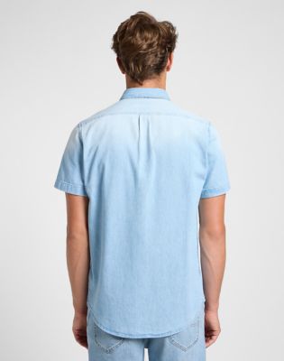 Short Sleeve Button Down Shirt in Light Desert Wash alternative view