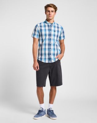 Short Sleeve Button Down Shirt in Orion alternative view 2
