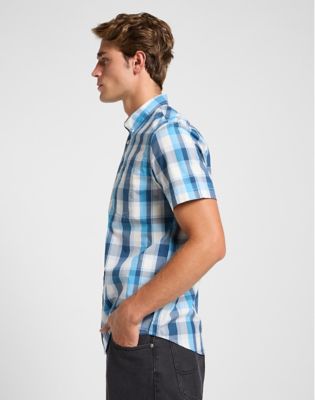Short Sleeve Button Down Shirt in Orion alternative view 3