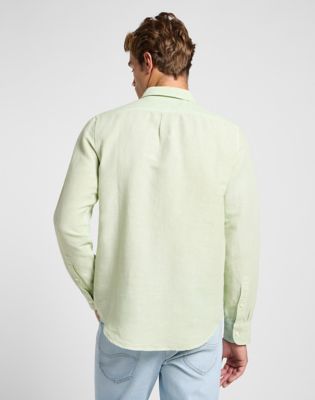 Patch Shirt in Soft Sage alternative view