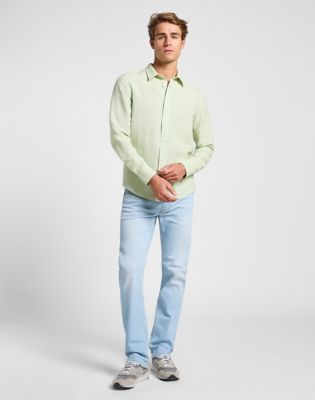 Patch Shirt in Soft Sage alternative view 2