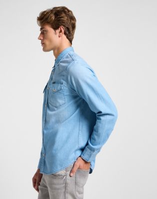 Regular Western Shirt in Starlight Wash alternative view 3
