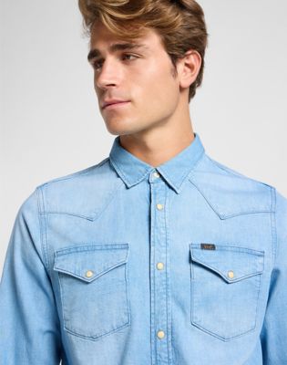 Regular Western Shirt in Starlight Wash alternative view 4