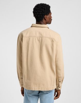 2 Pocket Overshirt in Cappucino alternative view