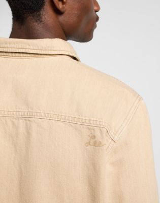 2 Pocket Overshirt in Cappucino alternative view 4