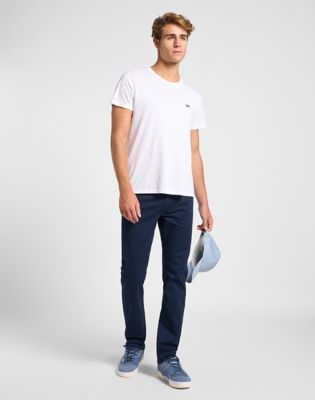 Daren Zip Fly Non Denim in Rivet Navy alternative view 2