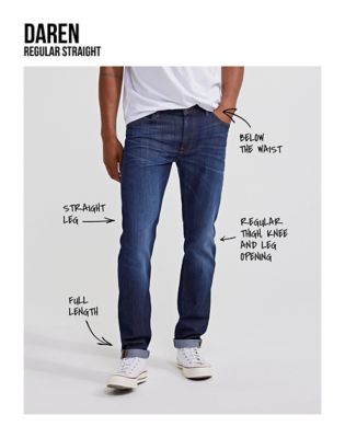 Daren Zip Fly Low Stretch in Chance alternative view 5