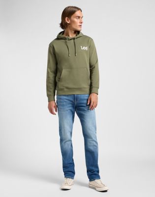 Wobbly Lee Hoodie in Mercantile Green alternative view 2