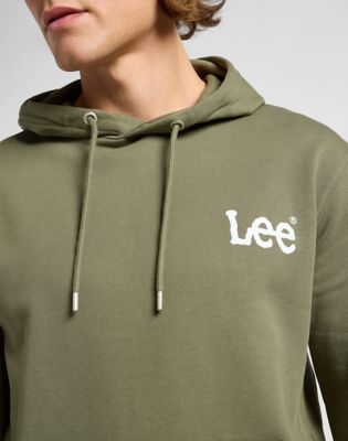 Wobbly Lee Hoodie in Mercantile Green alternative view 4