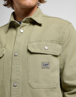 Workwear Overshirt in Mercantile Green alternative view 4