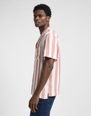 Short Sleeve Resort Shirt in Sepia alternative view 3