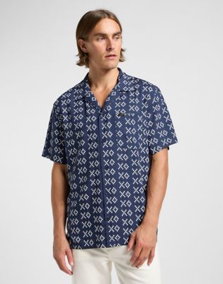 Resort Shirt in Rivet Ecru