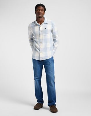 Mercantile Shirt in Ecru Concrete alternative view 2
