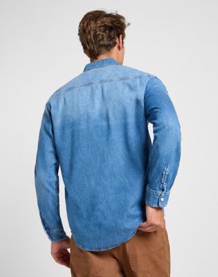 Workwear Shirt 2.0 in Mid Denim alternative view
