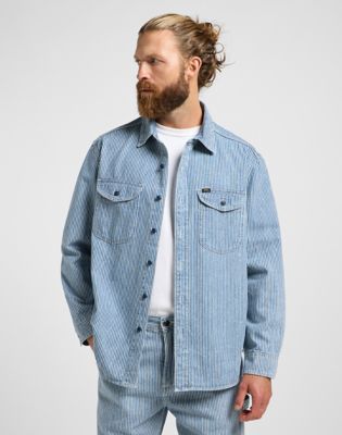 101 70's Shirt in Washed Rr Stripe alternative view