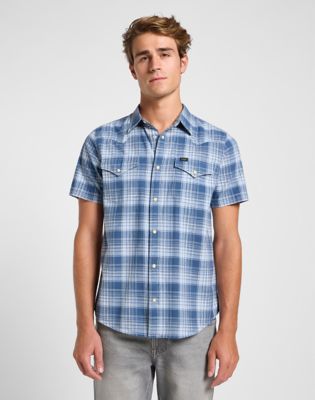 Short Sleeve Regular Western Shirt in Orion Ombre main view