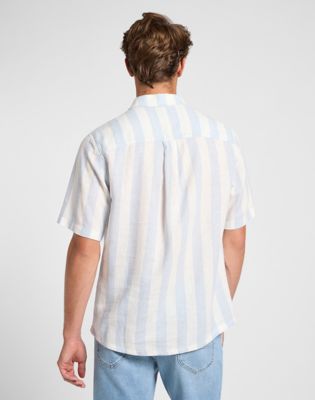 Popover Shirt Short Sleeve in Shy Blue alternative view