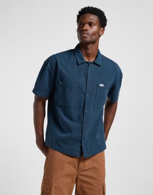 Lee Mechanic Shirt in Rivet Navy