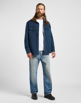 101 70's Shirt in Dark Wash alternative view 4