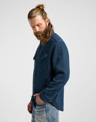 101 70's Shirt in Dark Wash alternative view 5