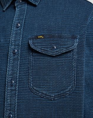 101 70's Shirt in Dark Wash alternative view 6