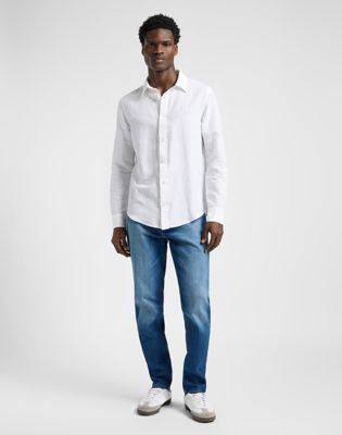 Patch Shirt in Bright White alternative view 2