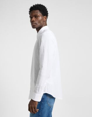 Patch Shirt in Bright White alternative view 3