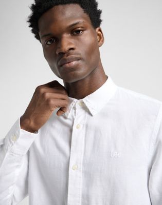 Patch Shirt in Bright White alternative view 4