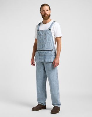 101 Painters Bib Overall in Railroad alternative view 4