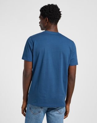 Medium Wobbly Lee Tee in Orion Blue