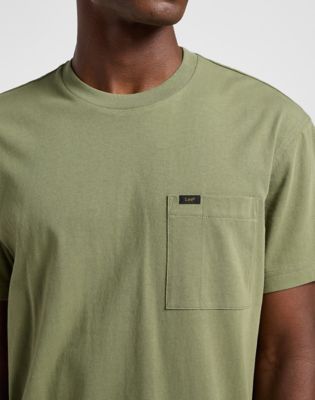Relaxed Pocket Tee in Mercantile Green alternative view 4