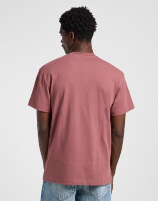Relaxed Pocket Tee in Henna alternative view