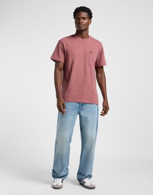 Relaxed Pocket Tee in Henna alternative view 2