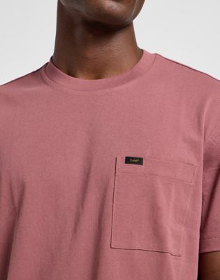 Relaxed Pocket Tee in Henna alternative view 4