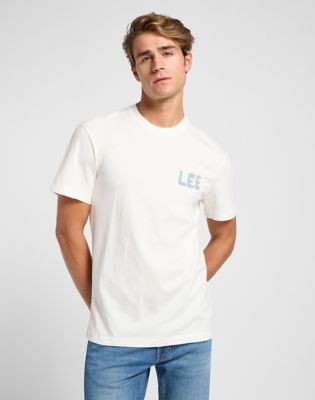 Relaxed Graphic Tee in Ecru alternative view