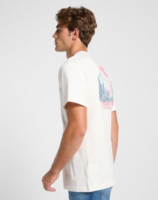 Relaxed Graphic Tee in Ecru alternative view 3