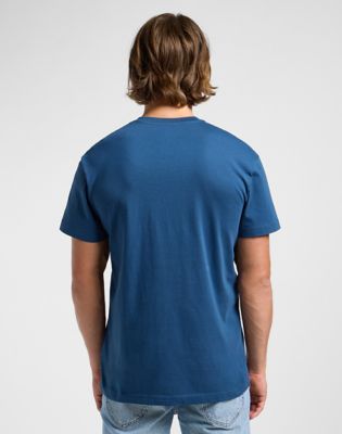 Relaxed Graphic Tee in Orion Blue alternative view 2